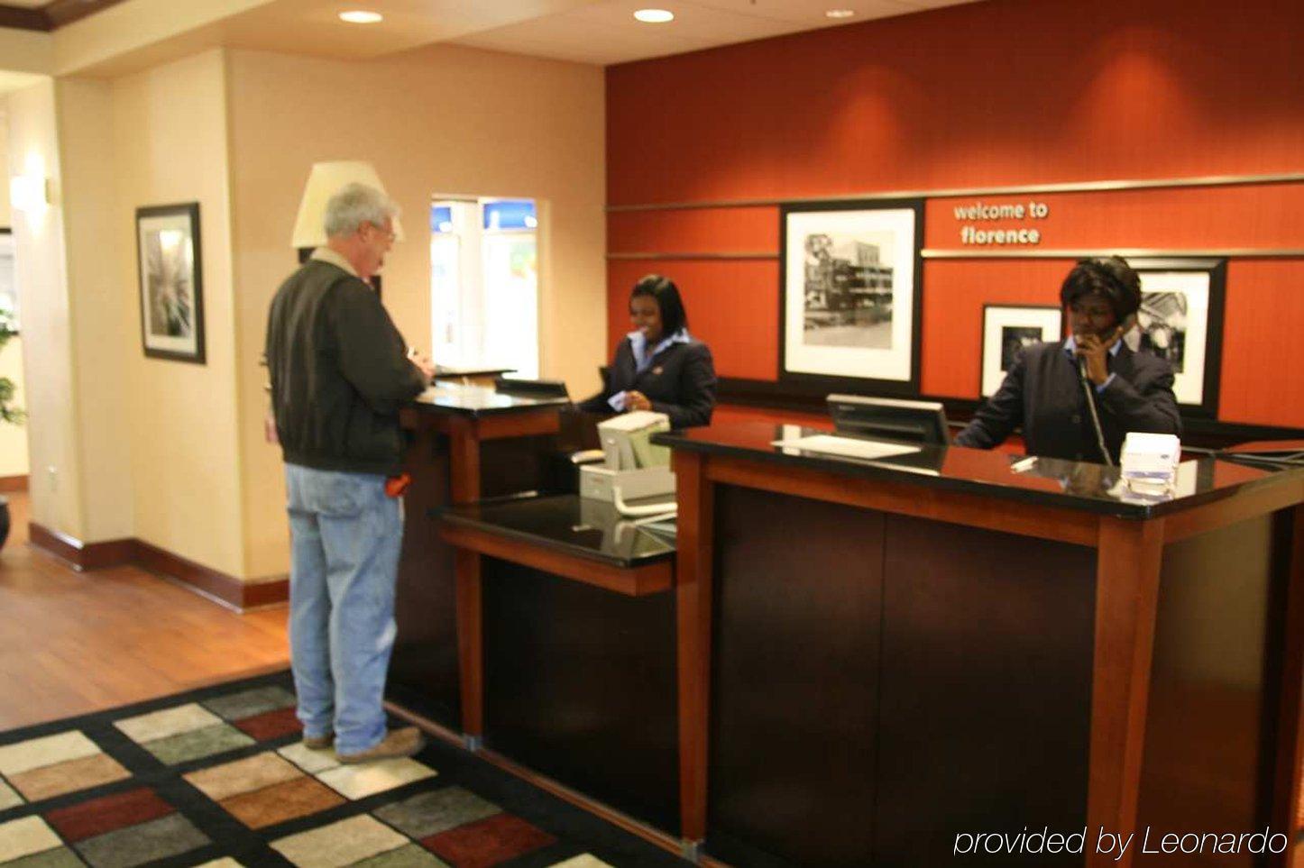 Hampton Inn & Suites Florence-North\u002FI-95 Interior foto